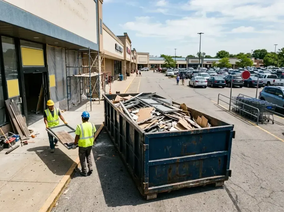 retail-store-renovation-debris-003 — frequently asked questions, Roll-off Dumpster Rentals in Harriman, TN
